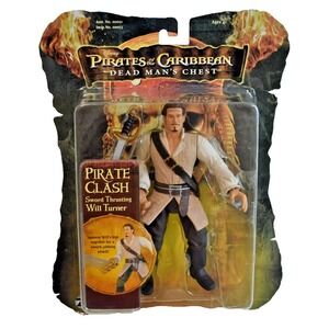 Zizzle Pirates Of The Caribbean Dead Mans Chest Will Turner Action Figure 00053
